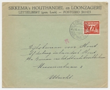 Firma envelop Lettelbert 1941 - Houthandel 