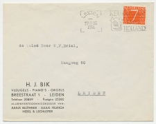 Firma envelop Leiden 1954 - Vleugel / Piano / Orgel