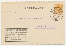 Firma briefkaart Middelburg 1926 - Schulte en Thieme