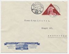 Firma envelop Maastricht 1936 - Matrassenfabriek 