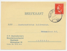 Firma briefkaart Naaldwijk 1947 - Manufacturenhandel 