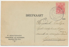 Firma briefkaart Nijholtpa 1920 - Timmerman