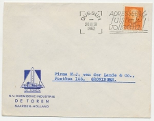 Firma envelop Naarden 1952 - Chemische Industrie