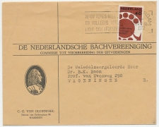 Envelop Naarden 1962 - Bachvereniging