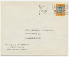 Firma envelop Nijmegen 1959 - Postzegelhandel