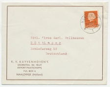 Firma envelop Naaldwijk 1957 - Groeten / Fruit