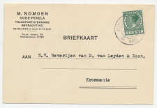 Firma briefkaart Oude Pekela 1939 - Transport