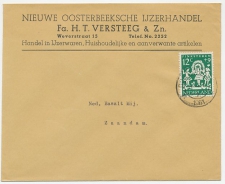 Firma envelop Oosterbeek 1961 - IJzerhandel 