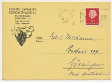 Firma Briefkaart  Rotterdam 1955 - Export / Druiventros