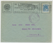Firma envelop Rotterdam 1918 - Kantoorboekhandel 