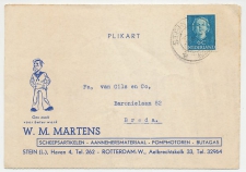 Firma briefkaart Stein 1952 - Scheepsartikelen / Matroos