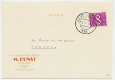 Firma briefkaart Silvolde 1958 - Lederwarenfabriek