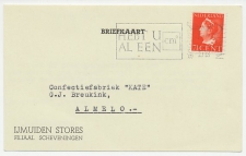 Firma Briefkaart Scheveningen 1948 - IJmuiden Stores 