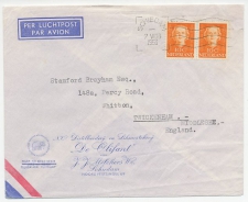 Firma envelop Schiedam 1951 - Distilleerderij De Olifant        