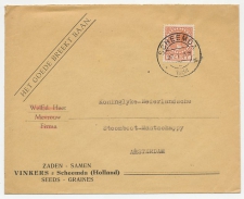 Firma envelop Scheemda 1934 - Zaden