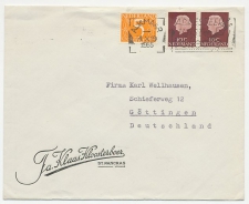 Firma envelop St. Pancras 1955 - Klaas Kloosterboer