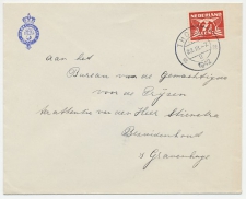 Envelo Tholen 1942 - Marechausee