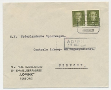 Firma envelop Terborg 1958 - IJzergieterij / Emaille