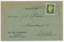 Firma briefkaart Utrecht 1948 - Kon. Ned. Voetbalbond