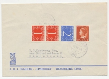 Firma envelop Ubachsberg 1947 - Boek / Uil