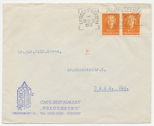 Firma envelop Utrecht 1953 - Cafe / Restaurant / Vredenburg