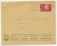 Firma envelop Utrecht 1962 - Boekhandel / Uitgeverij