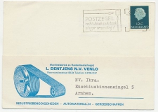 Firma briefkaart Venlo 1966 - Drijfriemen 