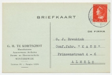 Firma briefkaart Winterswijk 1947 - Manufacturen / Confectie