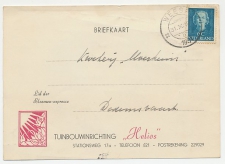 Firma briefkaart Weesp 1951 - Tuinbouw