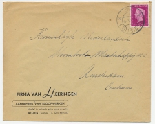 Firma envelop Wilnis 1947 - Aannemer
