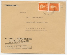 Firma envelop Zuid Scharwoude ( Langedijk ) 1950 - Aardappelen