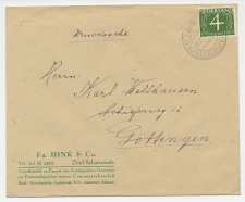 Firma envelop Zuid Scharwoude 1949 - Aardappelen / Groente