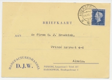 Firma briefkaart Nijkerk 1949 - Manufacturen