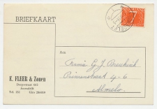 Firma briefkaart Assendelft 1956 - Confectie / Kleding