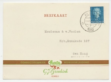 Firma briefkaart Almelo 1952 - Confectie