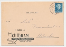 Firma briefkaart Breukelen 1952 -Manufacturen / Bedden / Kleding