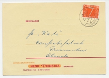 Firma briefkaart Balkbrug 1954 - Manufacturen