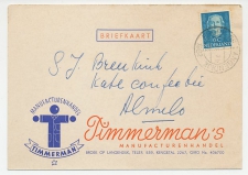 Firma briefkaart Broek op Langendijk 1952 - Manufacturen