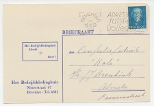 Firma briefkaart Deventer 1952 - Kleding