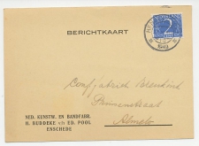 Firma briefkaart Enschede 1949 - Verhuiskaart