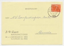 Firma briefkaart Eefde 1955 - Manufacturen