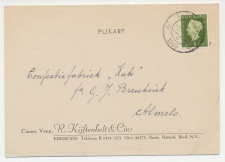 Firma briefkaart Eibergen 1949