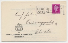 Firma vouwbrief Enschede 1948
