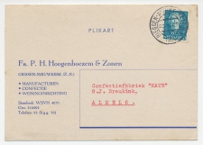 Firma briefkaart Giessen Nieuwkerk 1950 - Manufacturen/Confectie