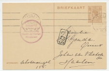 Briefkaart Haarlem 1924 - Comite Oostr. en Hongaarsche kinderen 