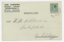 Firma briefkaart Welten - Heerlen 1927 - Zadelmaker -Stoffeerder