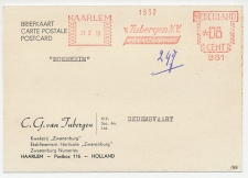 Firma briefkaart Haarlem 1957 - Kwekerij