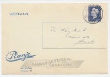 Firma briefkaart Hillegom 1949 - Manufcturen / Confectie