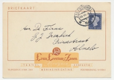 Firma briefkaart Herwijnen 1949 - Textiel / Confectie