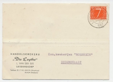 Firma briefkaart Leiderdorp 1957 - Kwekerij